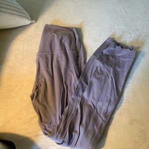 Lululemon align pant scallop hem size 6